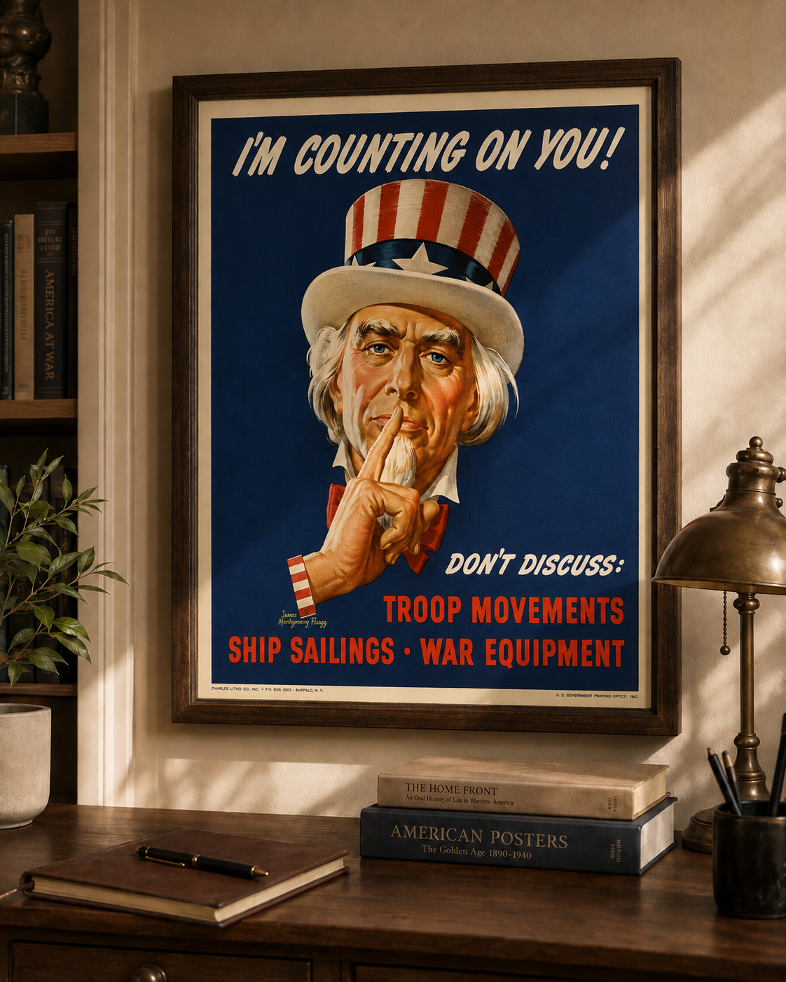 WWII Propaganda & United States Support Posters