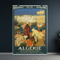 Algeria 1930 Vintage French Travel Poster
