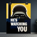 1942 WWII Vintage Anti-Espionage Propaganda Poster