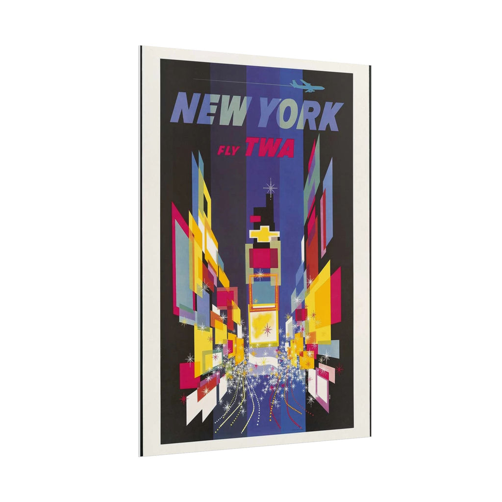 New York 1956 Vintage Times Square Poster