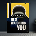 1942 WWII Vintage Anti-Espionage Propaganda Poster