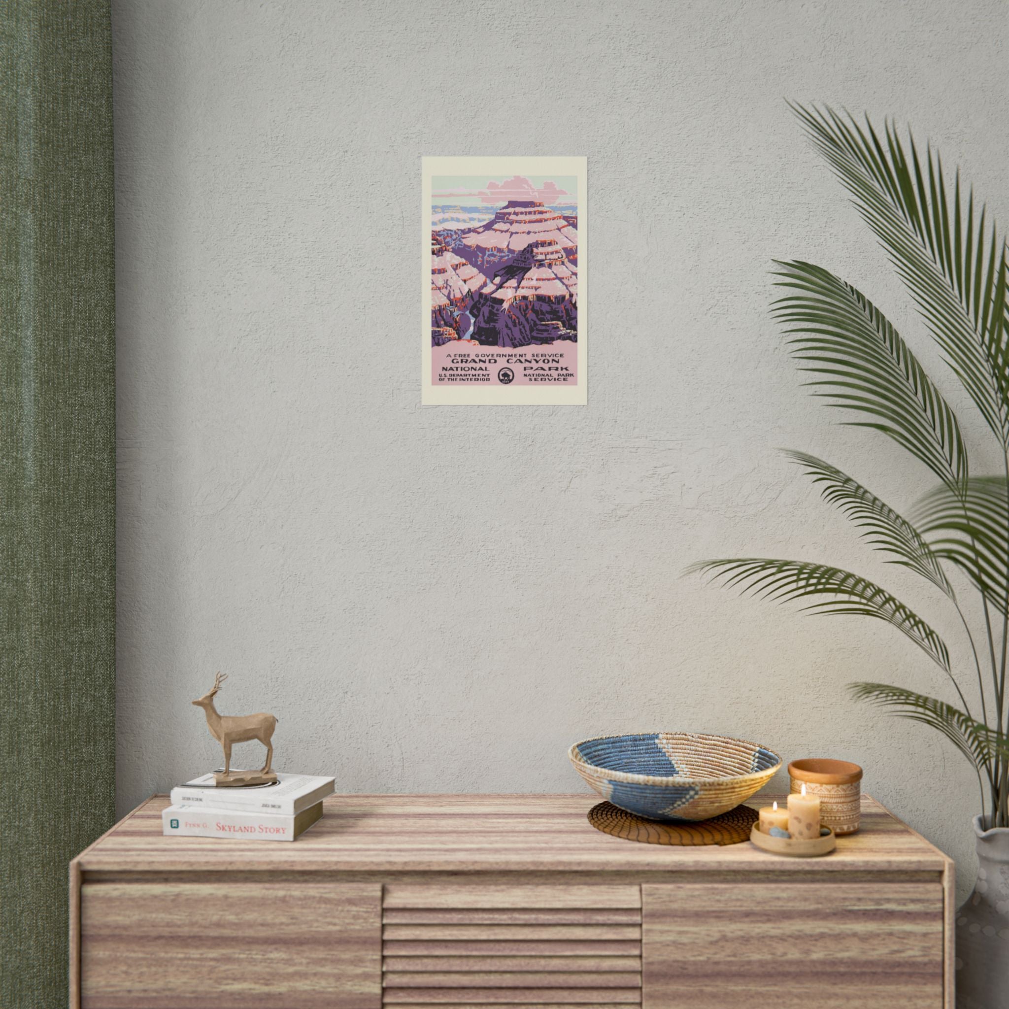 Grand Canyon National Park, 1938 WPA Travel Poster