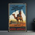 Trans-Australian Railway Vintage Poster